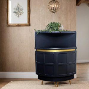 Nathan corner unit in navy