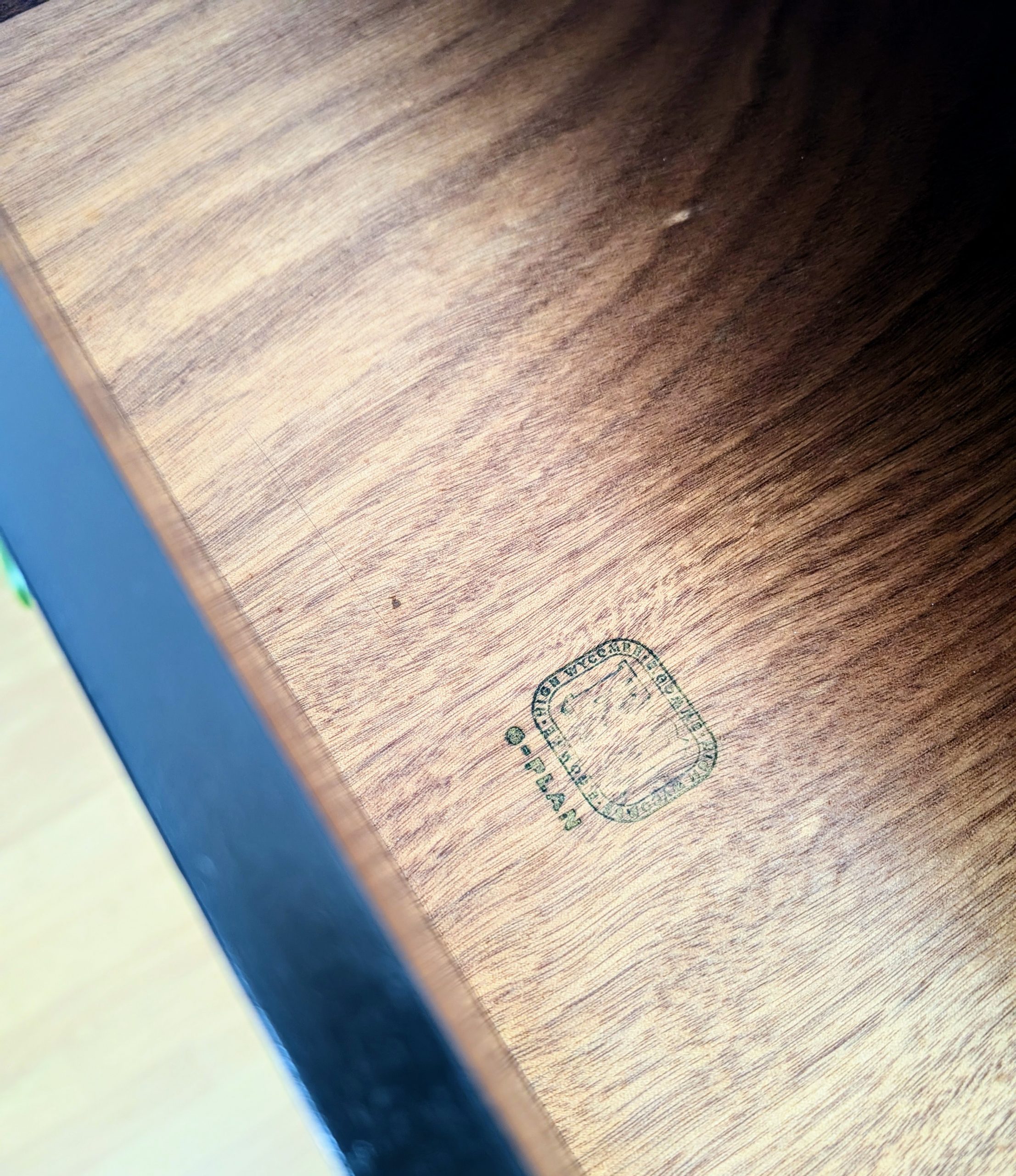 G plan chest of drawers in black - Image 11