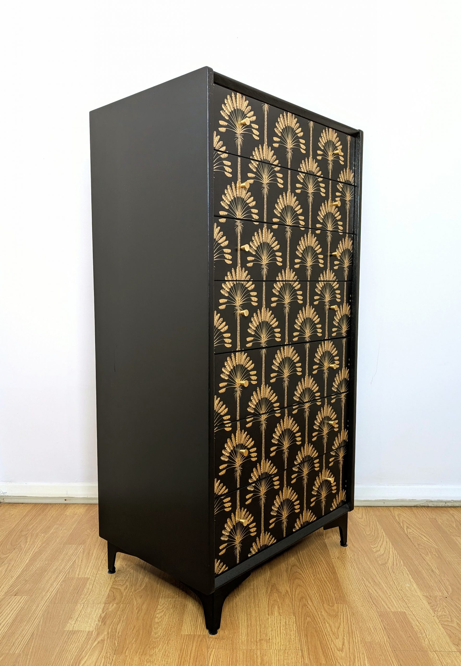 G plan chest of drawers in black - Image 13