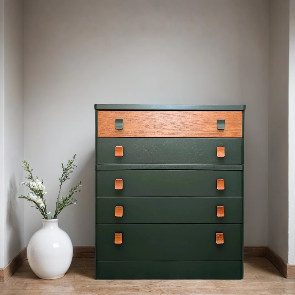 Stag Cantata green chest of drawers - Image 16