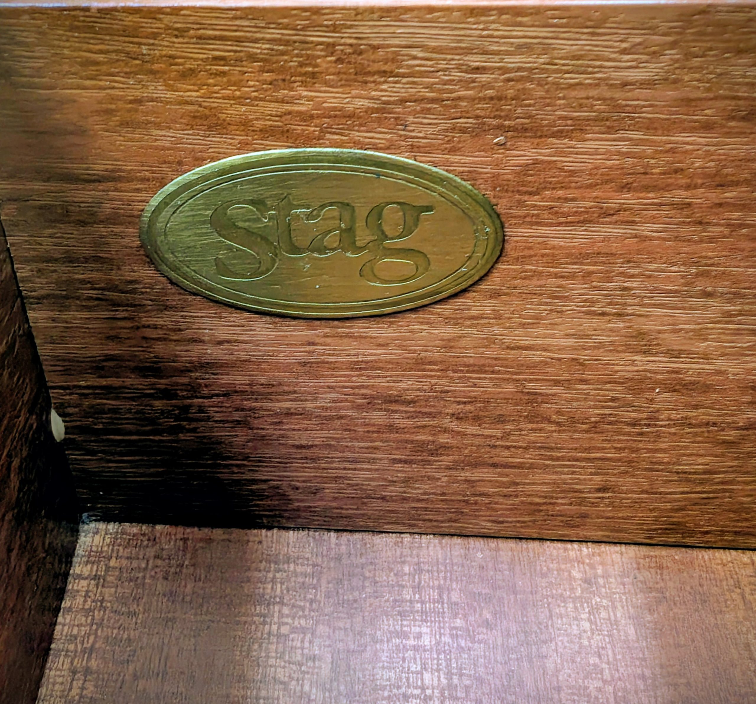 Stag Cantata green chest of drawers - Image 10